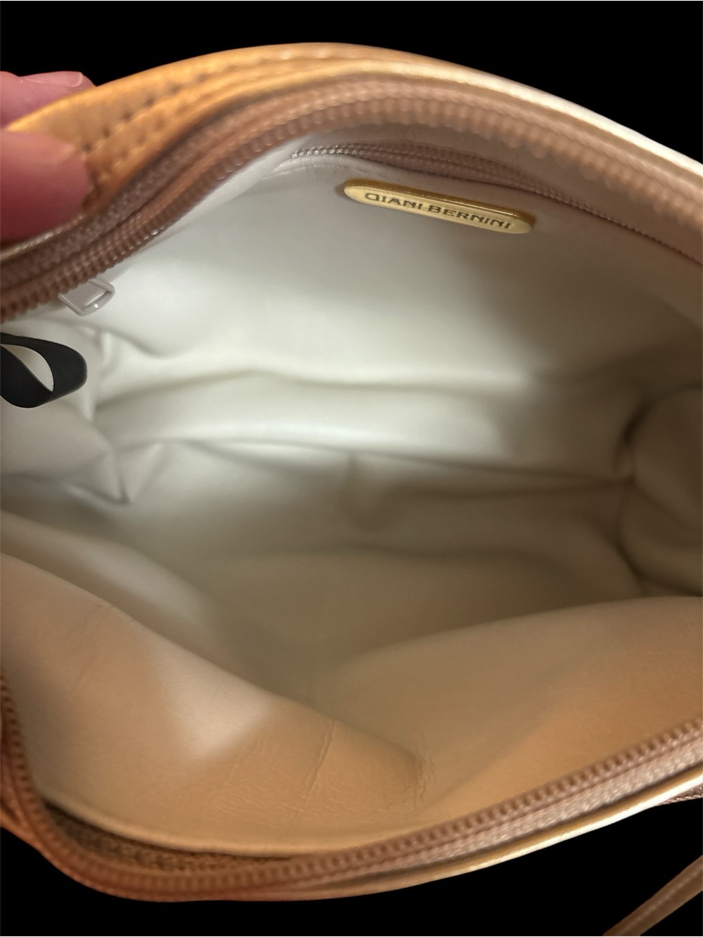 🎉BOGO 1/2 🎉 Giani Bernini Metallic Gold Knot Strap Crossbody - Picture 5 of 8